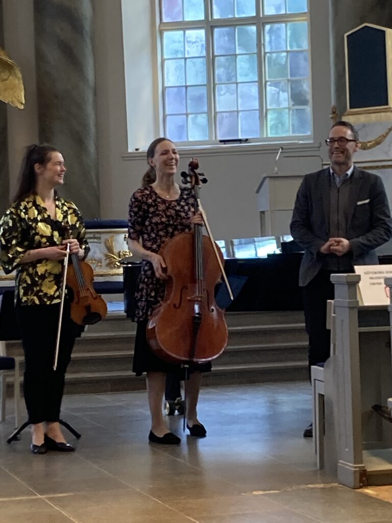 Musik ur Elfrida Andrées pianotrio Domkyrkan Göteborg feb 2023